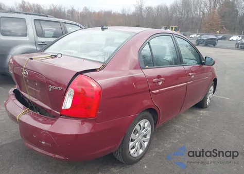 2010 Hyundai Accent Gls from USA, damaged, VIN KMHCN4AC8AU469888